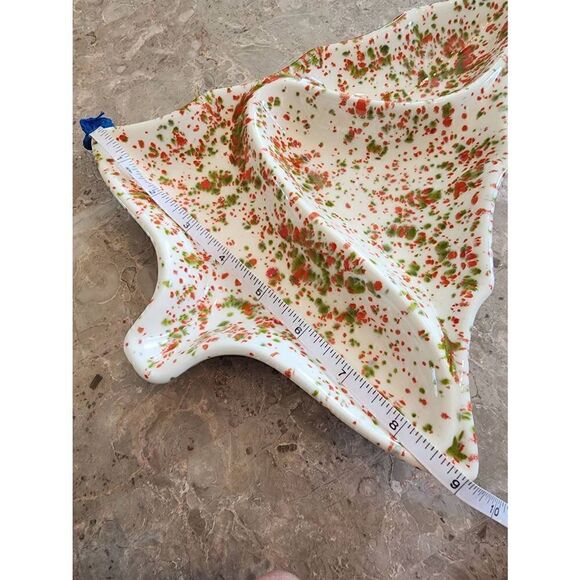 Mid -Century Modern 60's Decorative Ceramic Christmas Tree Candy Dish - Picture 5 of 6